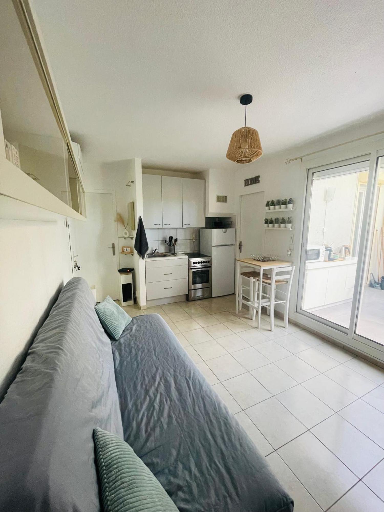 Appart WIFI, PLAGE 200 mètres Argelès-sur-Mer Esterno foto