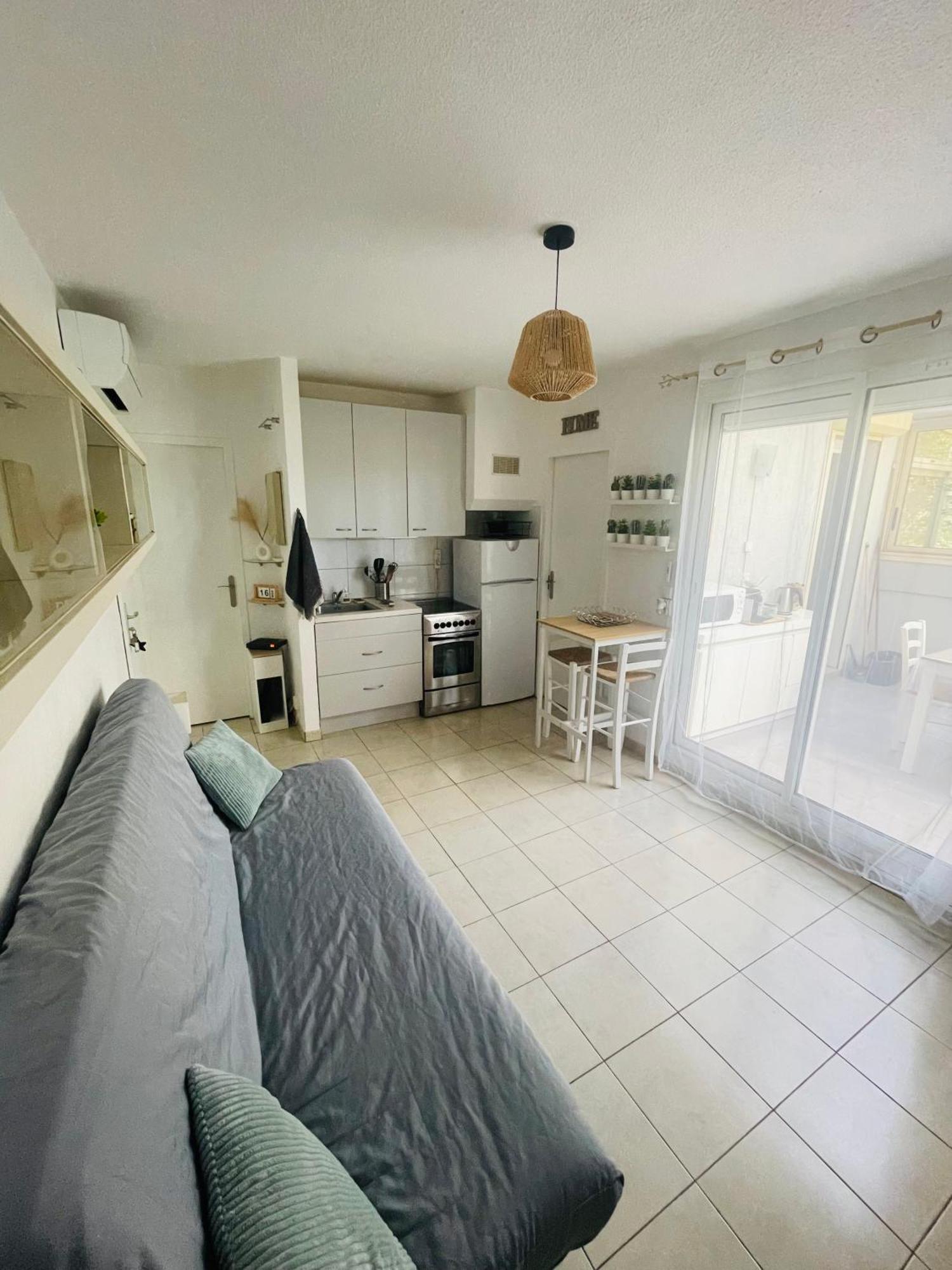 Appart WIFI, PLAGE 200 mètres Argelès-sur-Mer Esterno foto